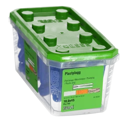 PLASTPLUGG BLÅ 10X45 100ST