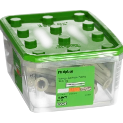 PLASTPLUGG GRÅ 14X70 50ST