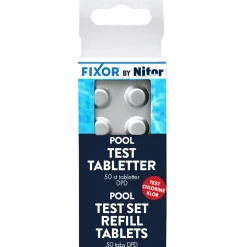 POOLKEMIKALIE TESTTABLETTER KLOR DPD