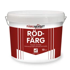 RÖDFÄRG FÄRGBERGET KOKT 10L