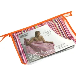 RESE&STRANDHANDDUK BEACHTOWEL SPAMICROF ROSA 175X85CM