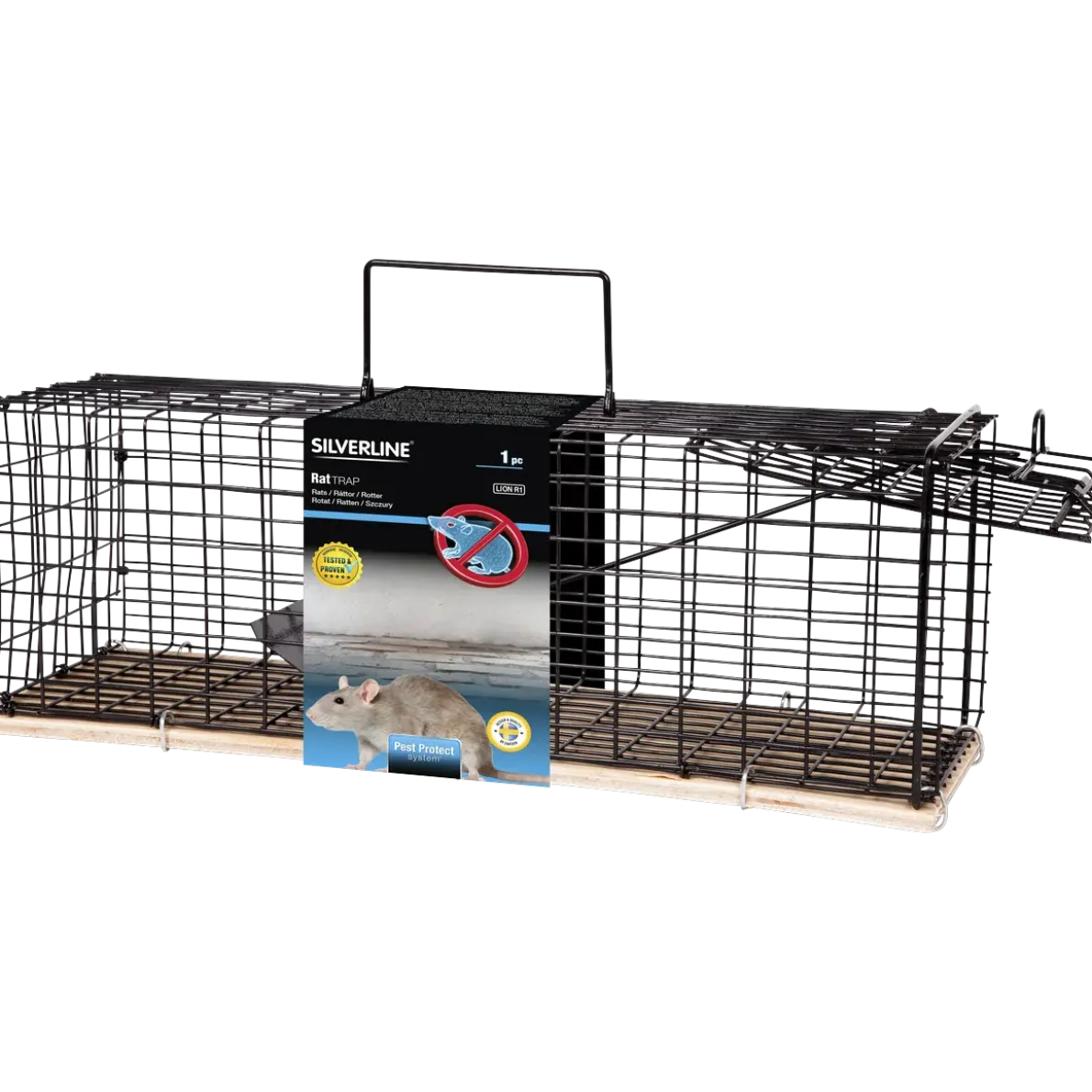 RÅTTFÄLLA BUR LION R1 METALL
