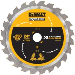 SÅGKLINGA DT99571 FV XR 24T 250MMX30MM