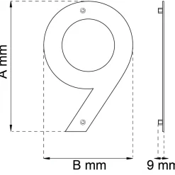 SIFFRA HOME 9 RF 210MM