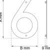 SIFFRA HOME 6 SVART 210MM