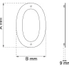 SIFFRA HOME 0 SVART 210MM