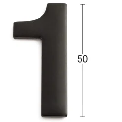 SIFFRA SJÄLVHÄFTANDE 1 SVART 50MM