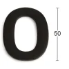 SIFFRA SJÄLVHÄFTANDE 0 SVART 50MM