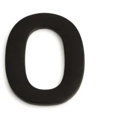 SIFFRA SJÄLVHÄFTANDE 0 SVART 50MM