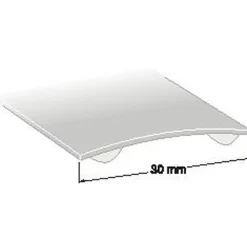 SKARVLIST NR141 ROSTFRI 30MM 200CM