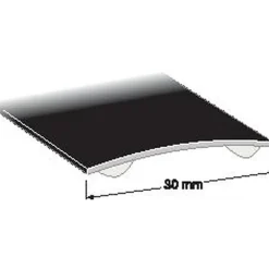 SKARVLIST NR231 SVARTELOXERAD 30MM 200CM
