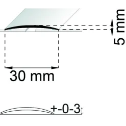 SKARVLIST SA03 EK 100CM 30MM