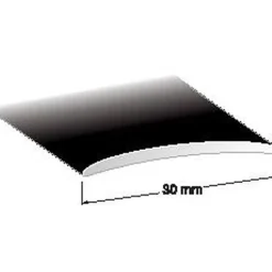 SKARVLIST SVARTELOXERAD 30MM 200CM