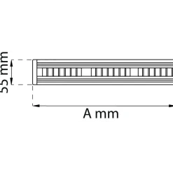 SKENA MED REDSKAPSHÅLLARE 50CM
