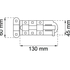 SKJUTREGEL 5210 EFZ 130MM