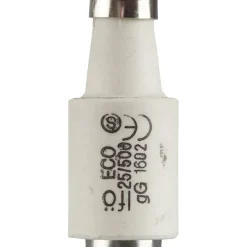SÄKRING 25A DIAZED ECO GUL 500 5ST