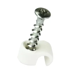 SKRUVCLIPS 14-18 VIT 10ST/PÅSE SKRUVLÄNGD 38MM SB
