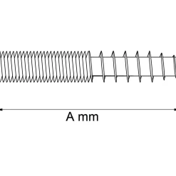 SKRUVSTIFT 5074 EFZ M8X80MM 4ST