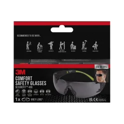 SKYDDSGLASÖGON SF400G SECUREFIT 400 GRÅ
