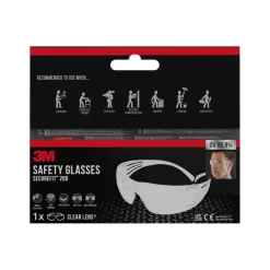SKYDDSGLASÖGON SF200 SECUREFIT TRANSPARANT LINS