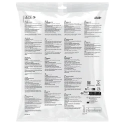 SKYDDSOVERALL 4540+ CE TYP 5/6 VIT MED BLÅ TRIANGEL L