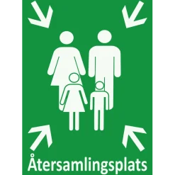SKYLTÅTERSAMLINGS PLATS ALUMINIUM 297X420MM