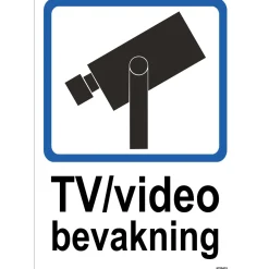 SKYLTTV/VIDEO BEVAKNING PLAST 210X297MM