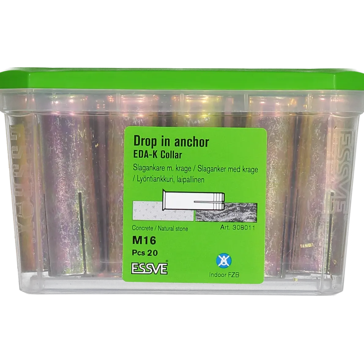 SLAGANKARE EDA-K KRAGE FZB M16 20ST