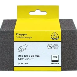 SLIPKLOSS SK700A VINKLAD K150 89X125X25MM