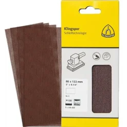 SLIPNÄT AN 400 KARDBORRE DIY K180 115X230MM 5ST