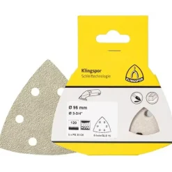 SLIPPAPPER PS33BK 6HÅL DIY KARDBORRE K240 96MM 5ST