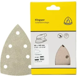 SLIPPAPPER PS 33CK 7HÅL DIY KARDBORRE K240 98X148MM 5ST