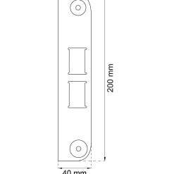 SLUTBLECK 6500 RF 200X40MM
