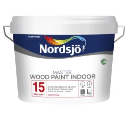 SNICKERIFÄRG MASTER WOOD 15BW INOMHUS 2,5L
