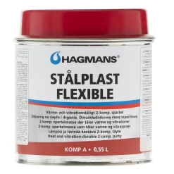 SPACKEL STÅLPLAST FLEXIBLE 0,55L