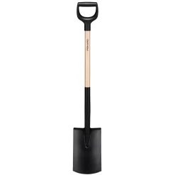SPADE SOLID HALVRUND TRÄ