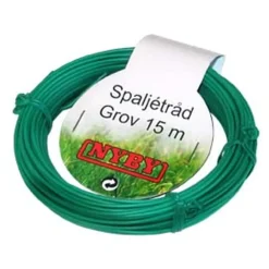 SPALJETRÅD GROVGRÖN 2MM DIA 15M