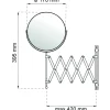SPEGEL EXPANDER KROM D170MM