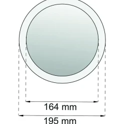 SPEGEL ZOOM D164MM