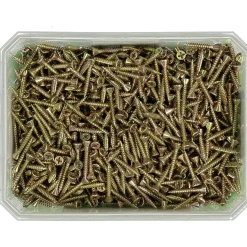 SPÅN/BOARDSKRUV PH2 HELGÄNGAD GULKROMATERAD 3,9X28 1000ST