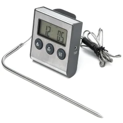STEKTERMOMETER DIGITAL MED TIMER VIKING
