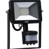 STRÅLKASTARE LED 20W VIT M IR IP44 0,5M KABEL MED STICKPROPP