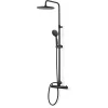 TAKDUSCHSET MAGNOLIA SVART CC160MM