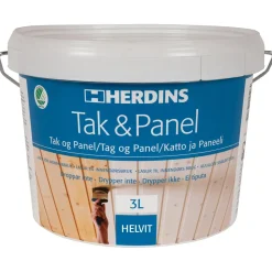 Tak- och panelvitt helvit 3L