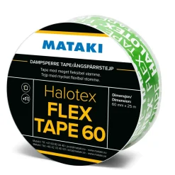TAPE FLEX HALOTEX GRÖN 60MM 25M