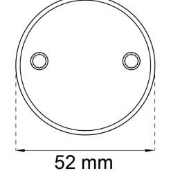 TÄCKBRICKA 4265 SVART