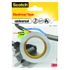 TEJP ELEKTRISK VIT 15MM 10M