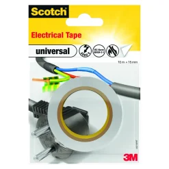 TEJP ELEKTRISK VIT 15MM 10M
