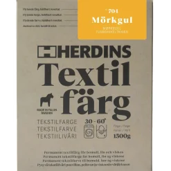 TEXTILFÄRG FLYTANDE MÖRKGUL