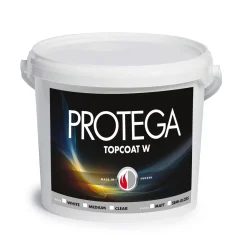 TOPPLACK W VIT HALVMATT 5L